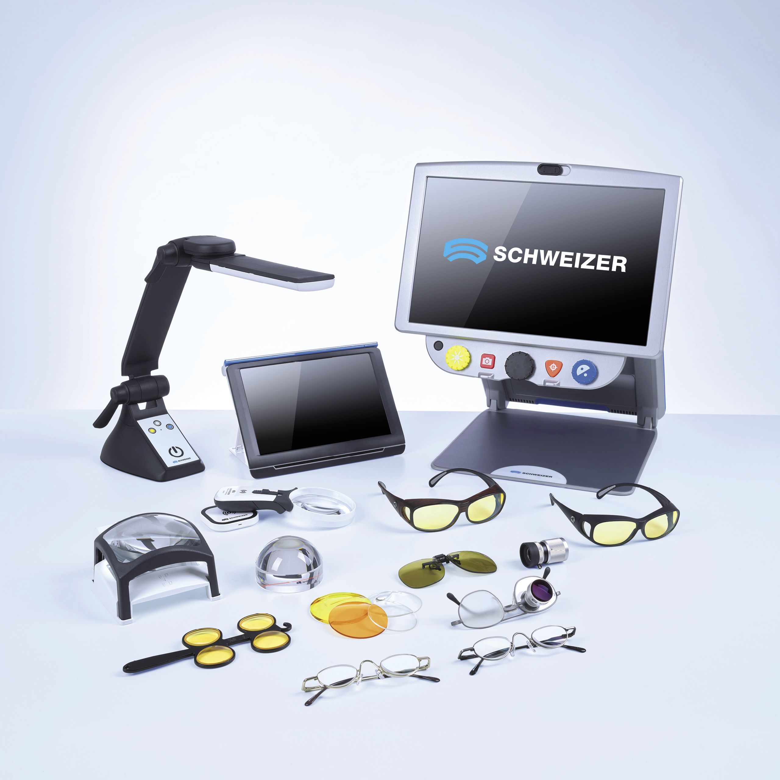 Elektronische und vergrößernde Sehhilfen für den Alltag
